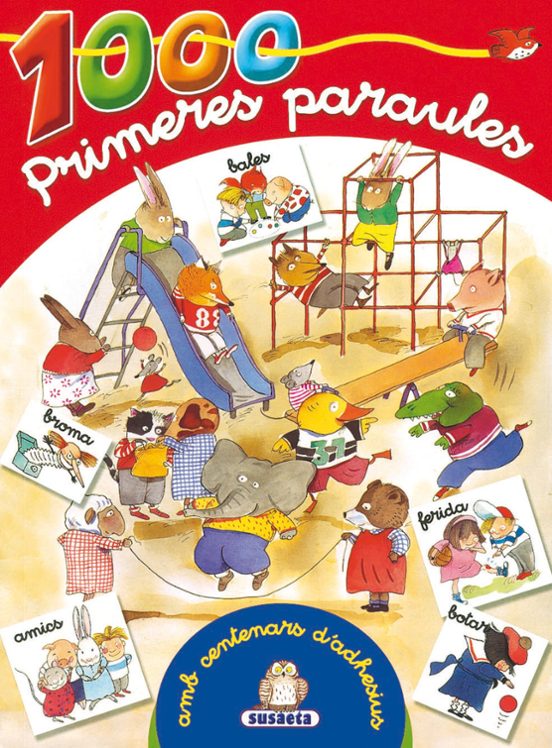 1000 Primeres Paraules - Rojo - Amb Centenars D Adhesius