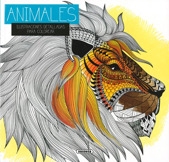 Animales. Ilustraciones Detalladas Para Colorear