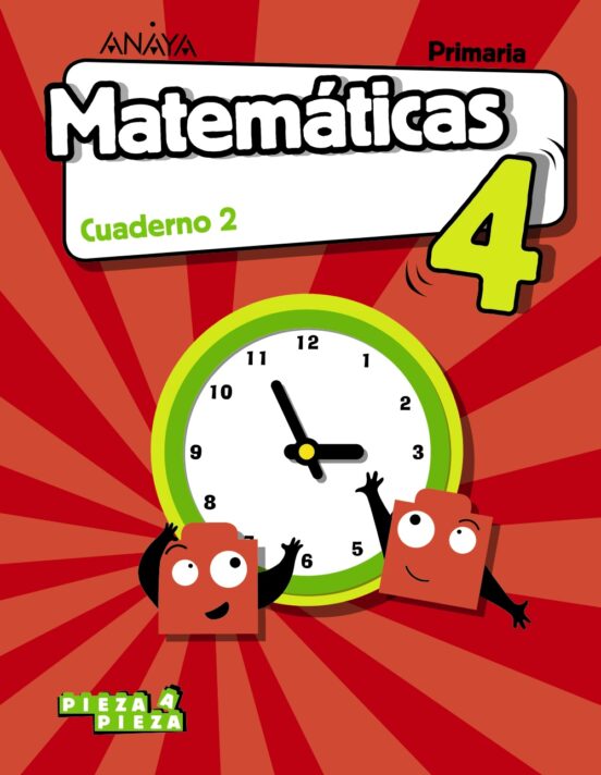 Matemáticas 4º Educacion Primaria Cuaderno 2. Cast Ed 2019 Madrid