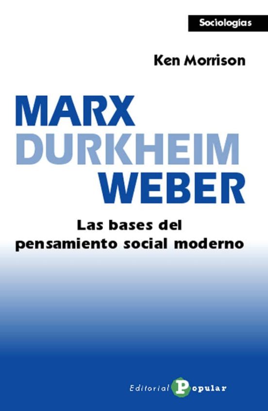 Marx Durkheim Weber