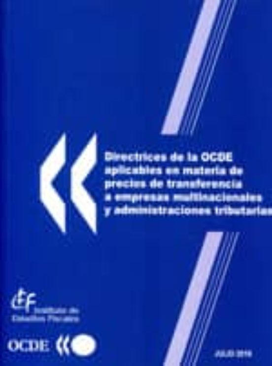 Directrices De Laocde Aplicables En Materia De Precios De Transpa Renc