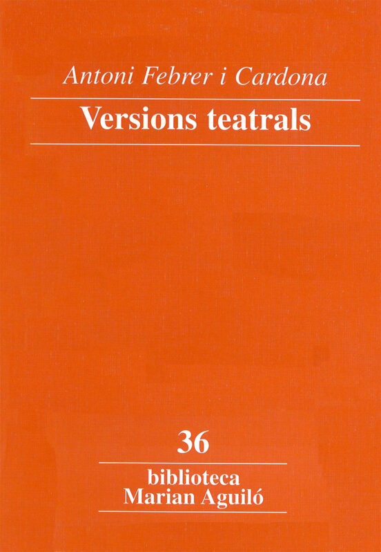 Versions Teatrals
