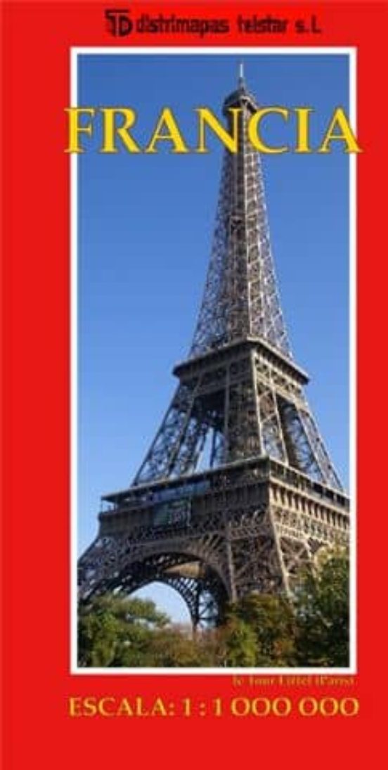 Francia 1:1.000.000 Mapa De Carreteras
