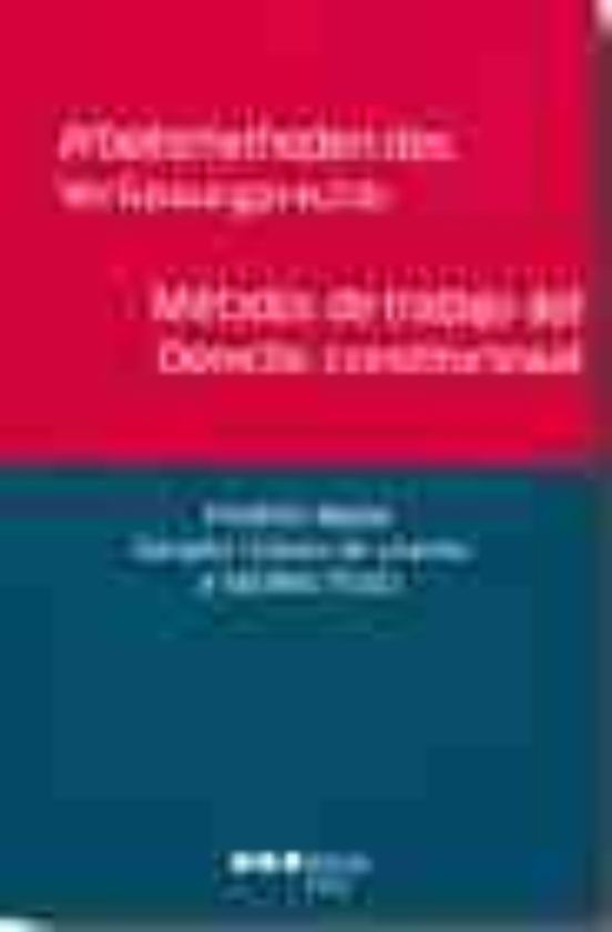 Arbeitsmethoden Des Verfassungsrechts / Metodos De Trabajo Del De Rech