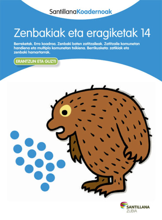 Koadernoa 14 Zenbakiak Eta Eragiketak Euskara Ed 13