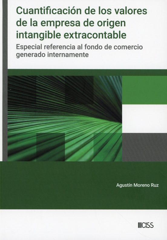 Cuantificación de los valores de la empresa de origen intangible extracontable. Especial referencia al fondo de comercio generado internamente