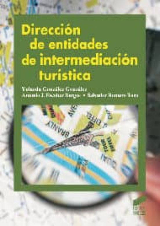 Dirección de entidades de intermediación turística