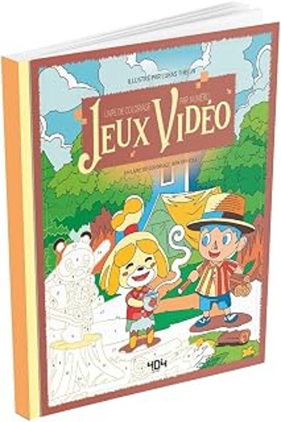 Coloriages Par Numéro: Jeux Vidéo