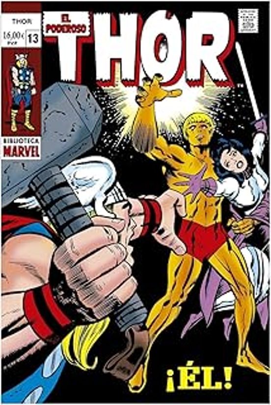 Biblioteca Marvel El Poderoso Thor 13 1969 ¡él! Bm 118
