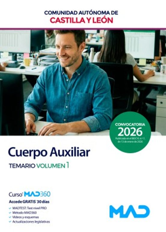 Cuerpo Auxiliar De La Administración. Temario Volumen 1. Comunida D Au