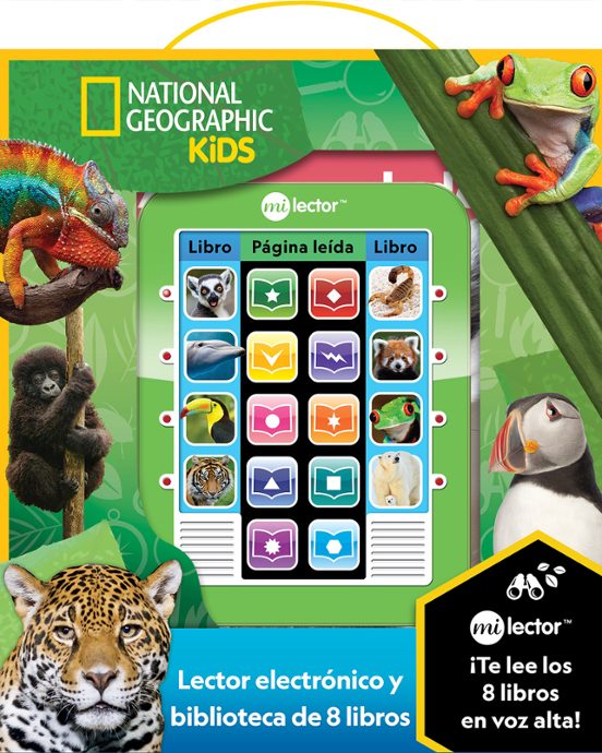 National Geographic Kids - Mi Lector - Lector Electrónico y Bibliotec