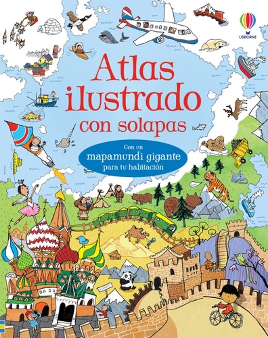 Atlas Ilustrado Con Solapas