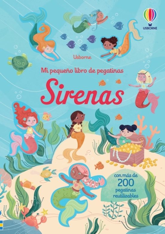 Sirena. Mi Pequeño Libro De Pegatinas