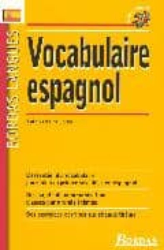Vocabulaire Espagnol