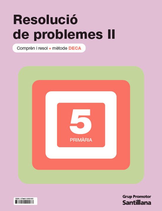 Quadern De Problemes Deca Ii 5º E. Primaria