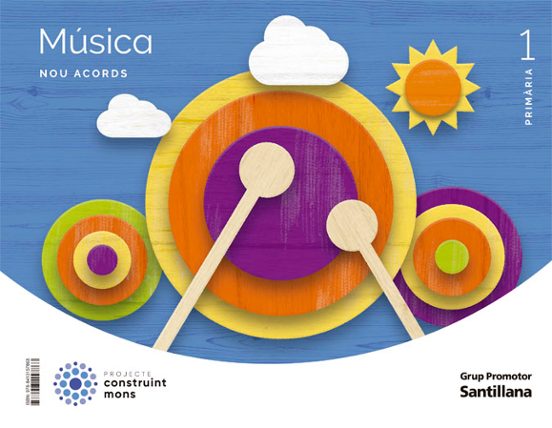 Musica 1º Educacio Primaria Nou Acord Cataluña / Illes Balears Ed 2022