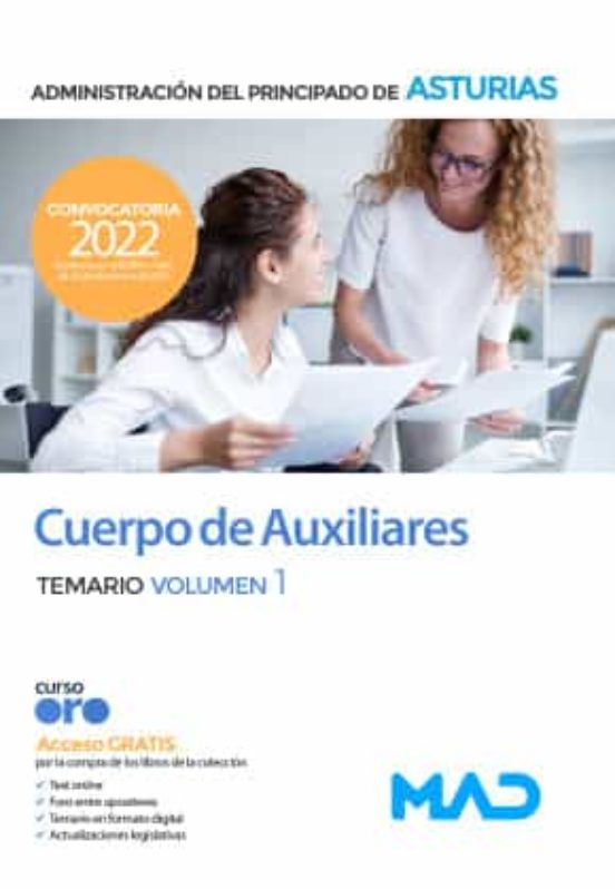 Auxiliar Administrativo De La Administración Del Principado De Asturia