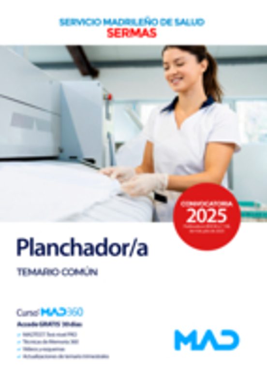Planchadora Del Servicio Madrileño De Salud