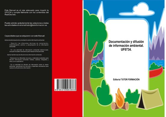Documentación Y Difusión De Información Ambiental. UF0734