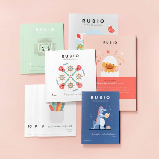 Pack De 11 Cuadernos Rubio Educacion Infantil