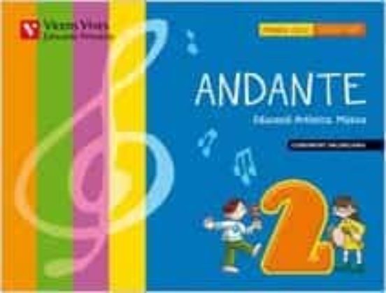 Andante 2. Llibre + Cd. Comunitat Valenciana