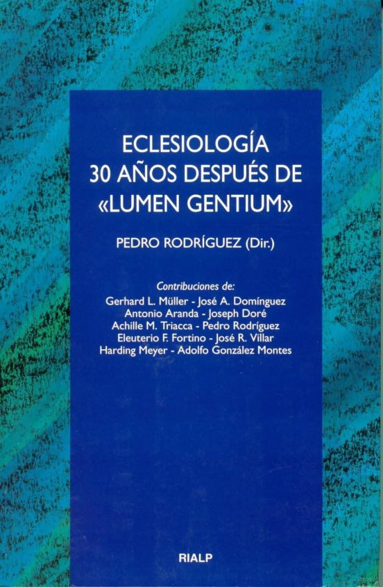 Eclesiologia 30 Años Despues de Men Gentium
