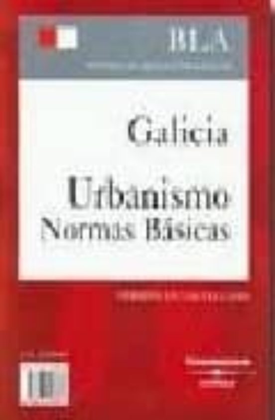 Galicia Urbanismo Normas Basicas