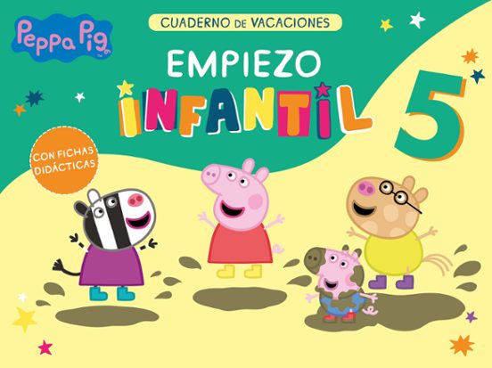 Peppa Pig. Cuaderno De Vacaciones: Empiezo Infantil 5 Años