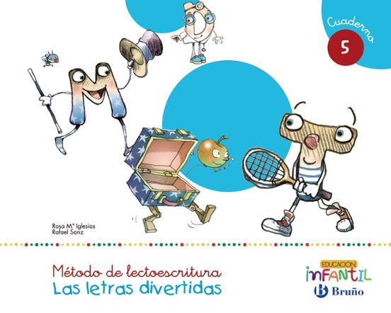 Las Letras Divertidas Infantil 4 Años Cuaderno 5