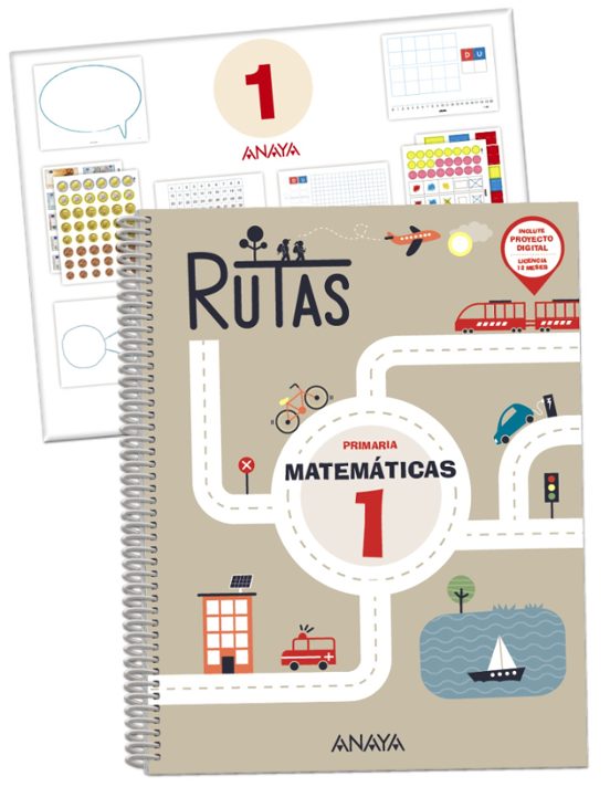 Matemáticas 1º Educacion Primaria Rutas