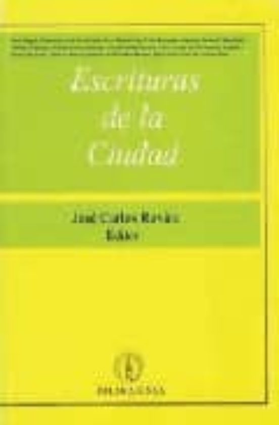 Escrituras De La Ciudad