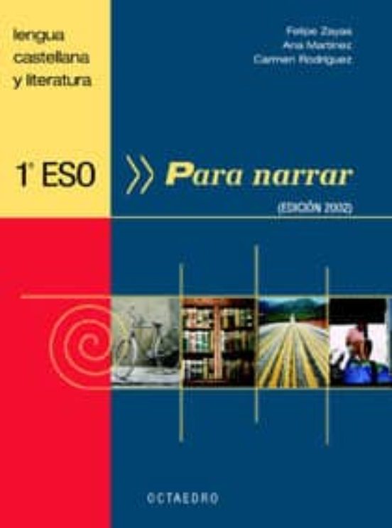 Para Narrar Lengua Castellana Y Literatura