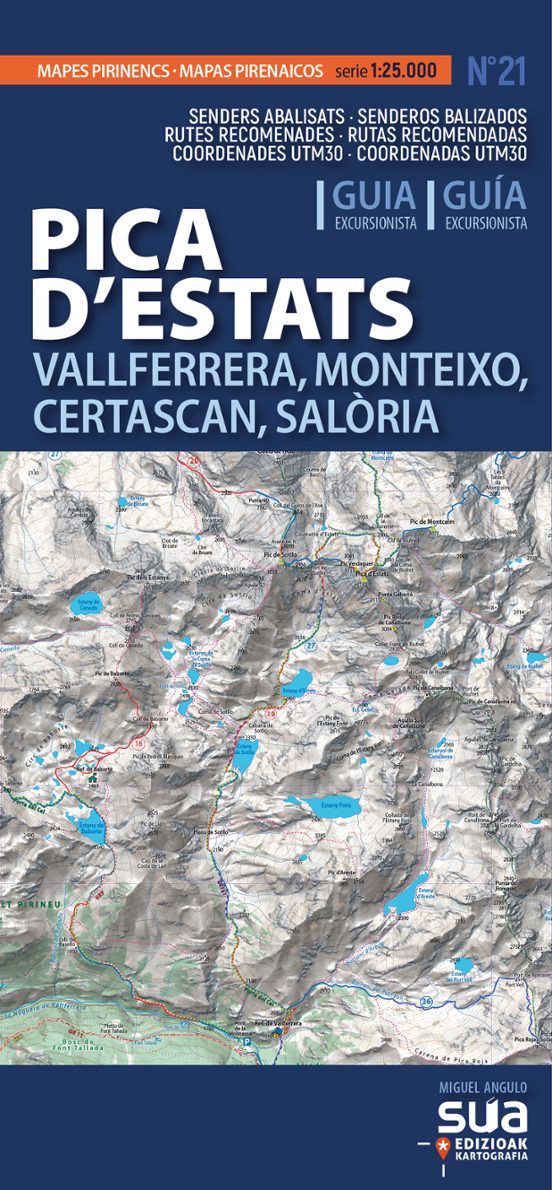 Pica D Estats- Mapas Pirenaicos