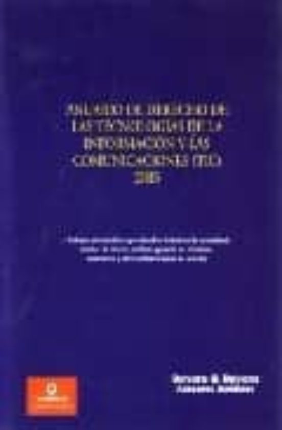 Anuario De Derecho De Las Tecnologias De La Informacion Y La Comu Nica