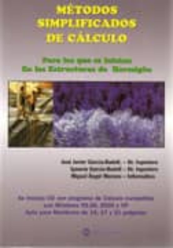 Metodos Simplificados De Calculo : Estructuras De Hormigon