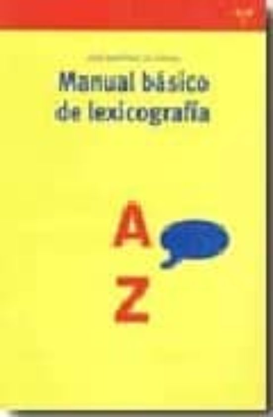 Manual Básico De Lexicografía