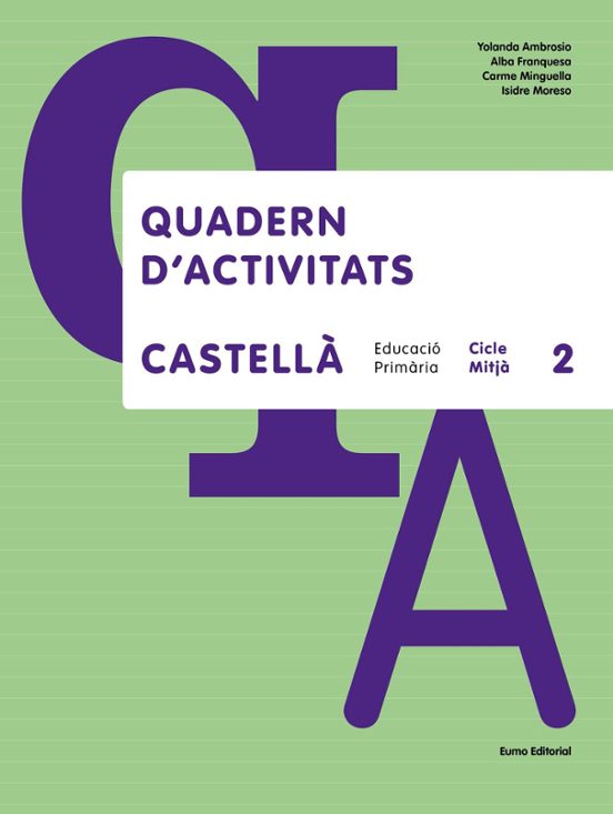 Castella Cicle Mitja 2 Quadern 4º Primària