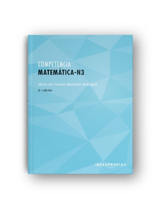 Competencia Matemática N3. Certificados De Profesionalidad. Competenci