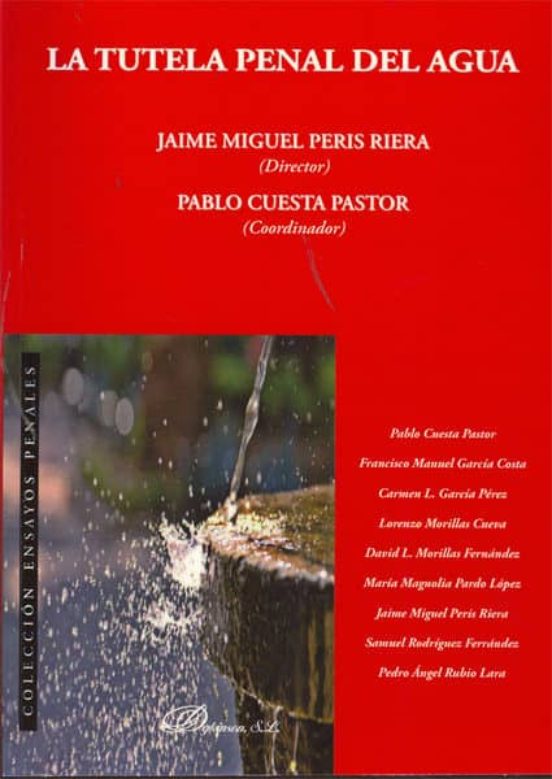 La Tutela Penal Del Agua