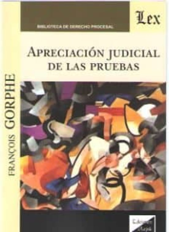 Apreciacion Judicial De Las Pruebas