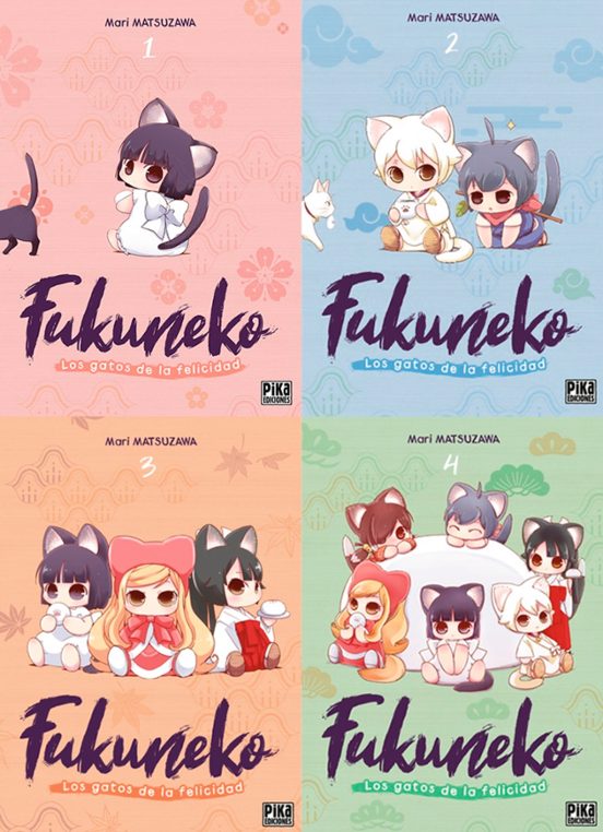 Pack serie completa: Fukuneko. Los gatos de la felicidad
