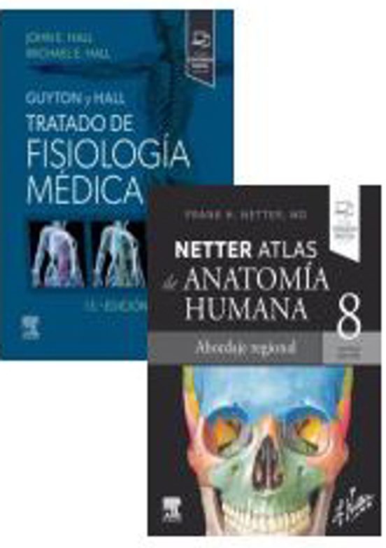 Pack Guyton Fisiologia + Netter Atlas de Anatomia