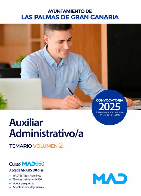 Auxiliar Administrativo/a. Temario