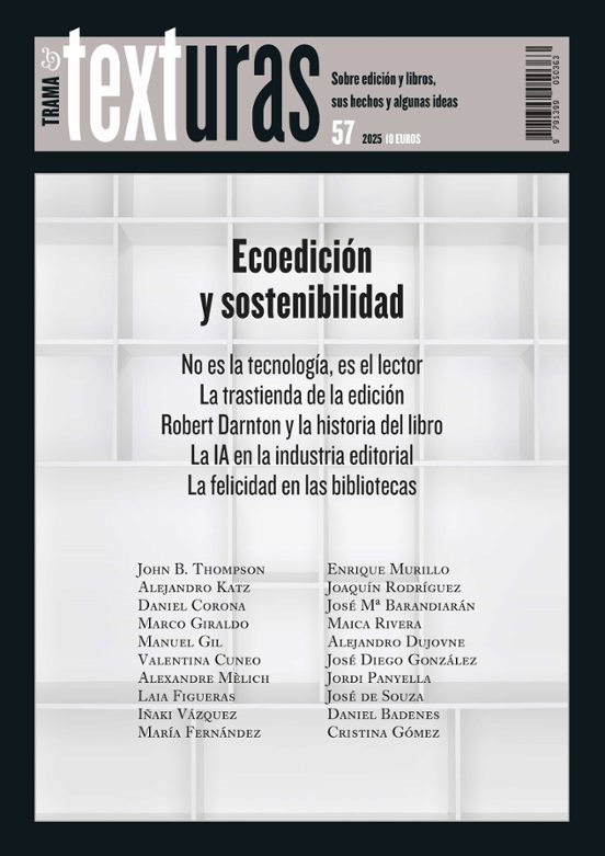 Texturas 57: Ecoedición Y Sostenibilidad