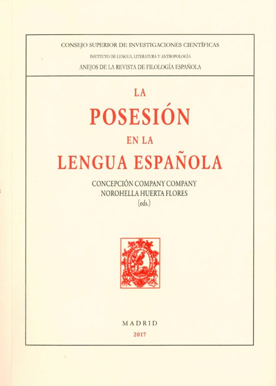 La Posesión En La Lengua Española