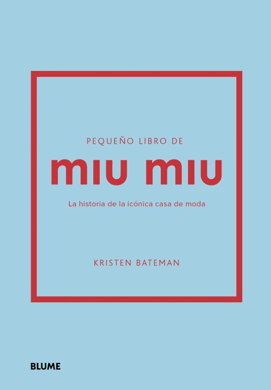 Pequeño Libro De Miu Miu