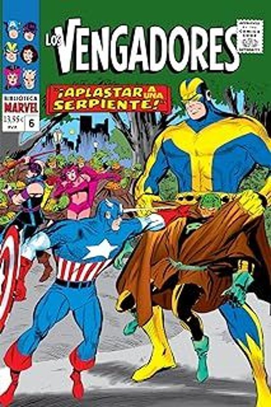 Biblioteca Marvel Los Vengadores 6 Bm 59