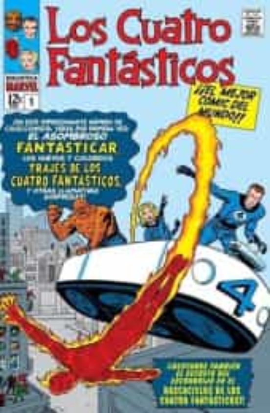 Biblioteca Marvel Los 4 Fantásticos 1. 1961-62: Fantastic Four 1-6 Usa