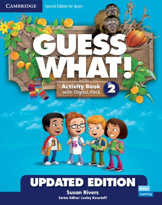 Guess What! Special Edition for Spain Updated Level 2 Activity Book Wi
