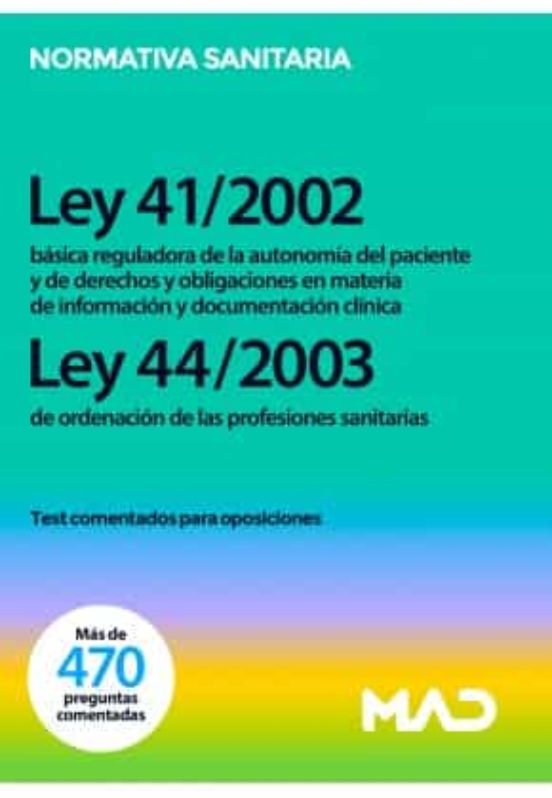 Ley 41/2002 De 14 De Noviembre Basica Reguladora De La Utonomia Del Pa